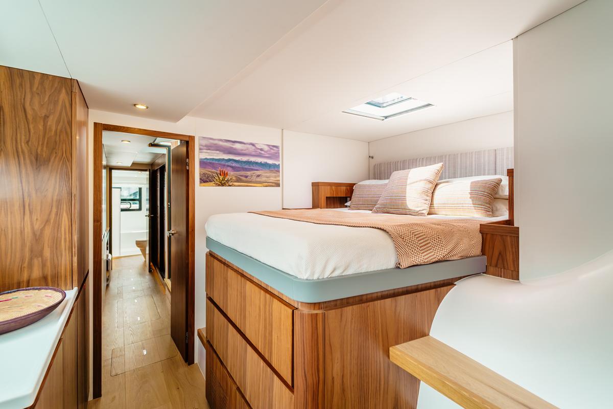 Balance 502 yacht upholstery