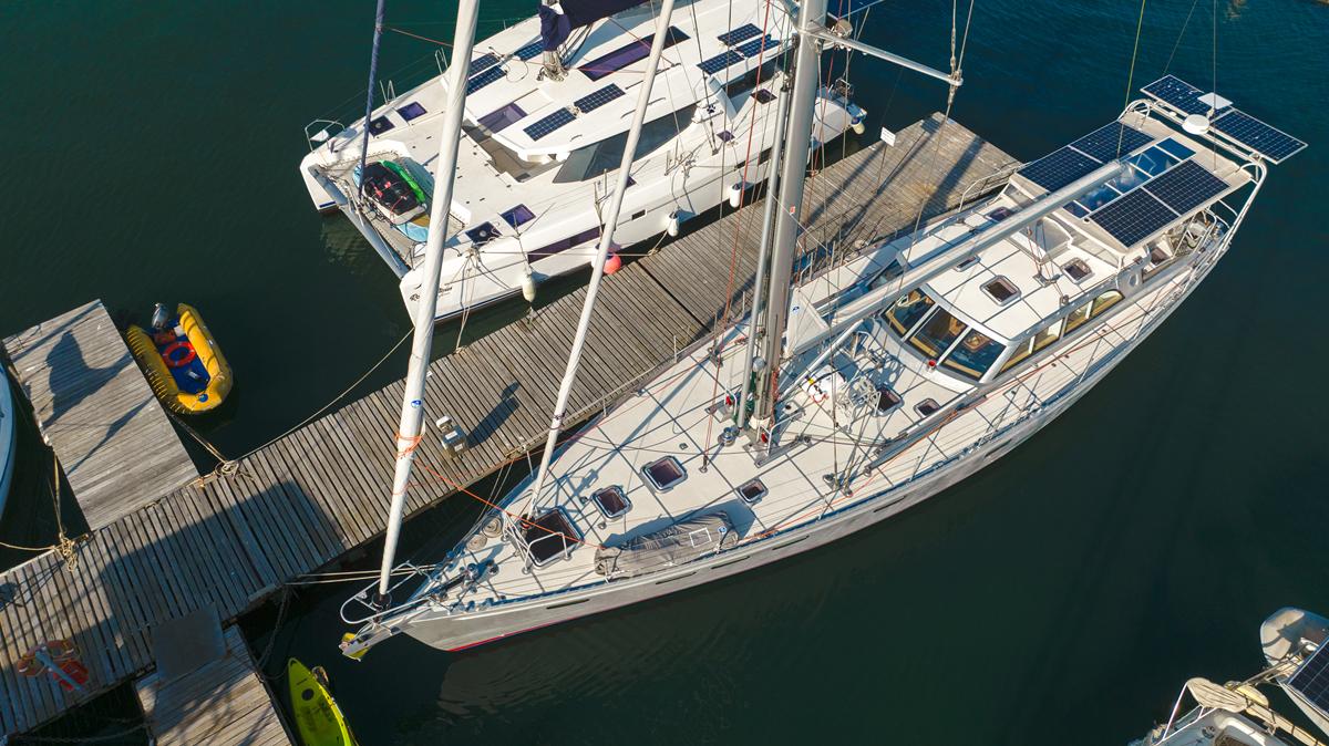 Good Hope 65 yacht upholstery - Jo Fensham